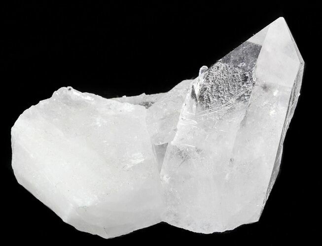 Clear Quartz Crystal Cluster - Brazil #48616